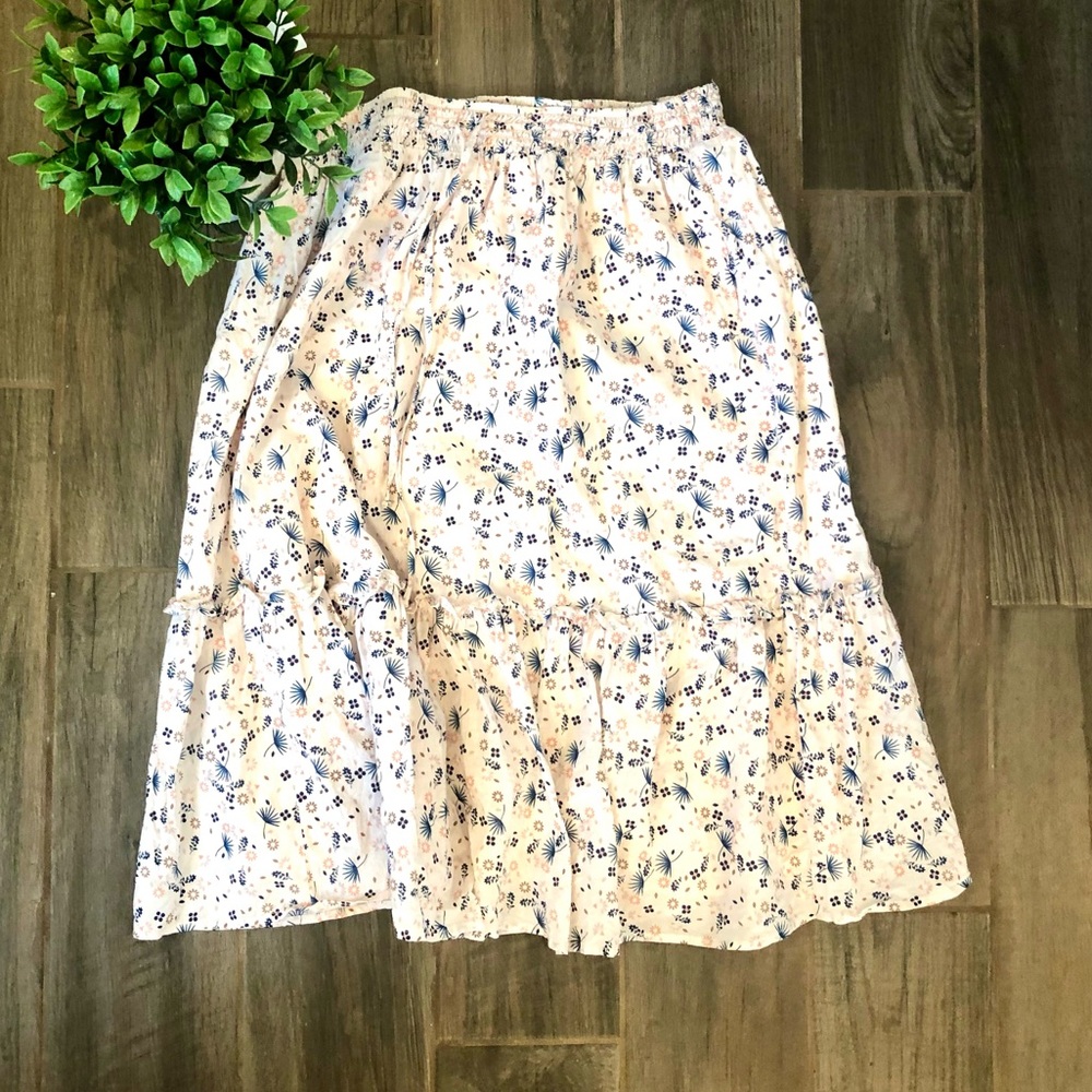 Downeast floral skirt